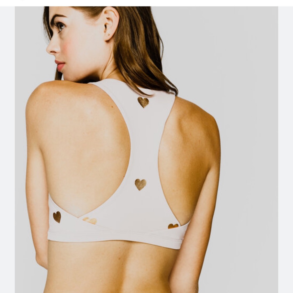 Spiritual Gangster Heart Sports Bra S